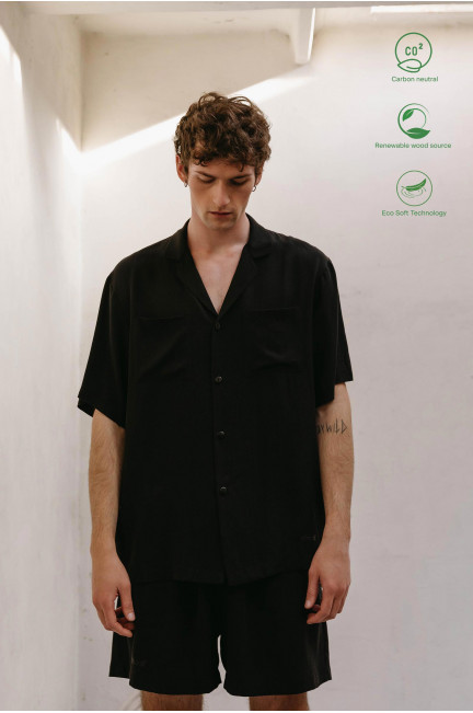 Short-sleeved TENCEL™ pyjama set