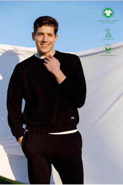 Organic cotton sweatshirt